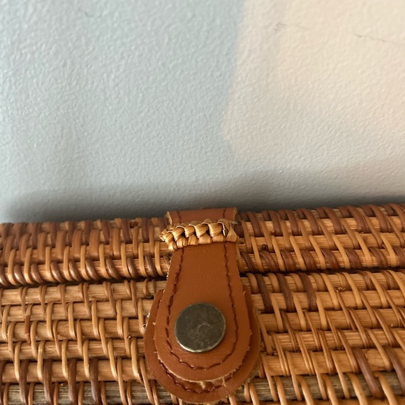Structured straw purse - Picture 7 of 14